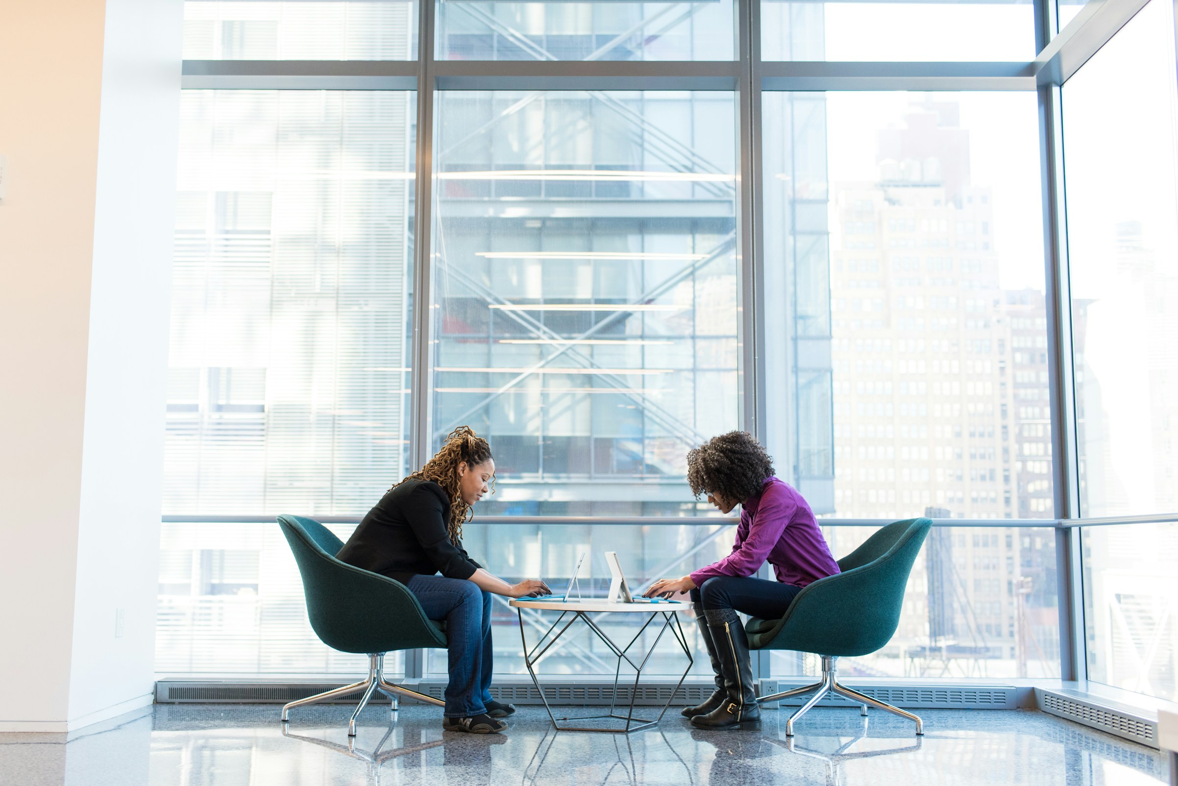 Two professionals using the same private decision product in different contexts